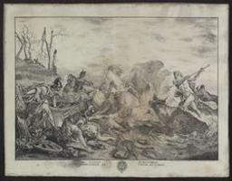 The death of Hippolyte | De la Croix (active ca. 1778). Illustrateur