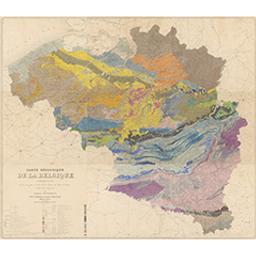 [Carte géologique de la Belgique] | Dumont, André-Hubert (1809-1857) - géologue