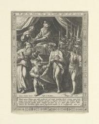 Pilate se lave les mains | de Passe, Crispijn, I (1564-1637). Graveur